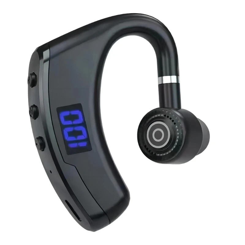 Wireless V9 Headset Headphone General Business Ear Hook Eadphone Noise Canceling Technology Sweat Resistant