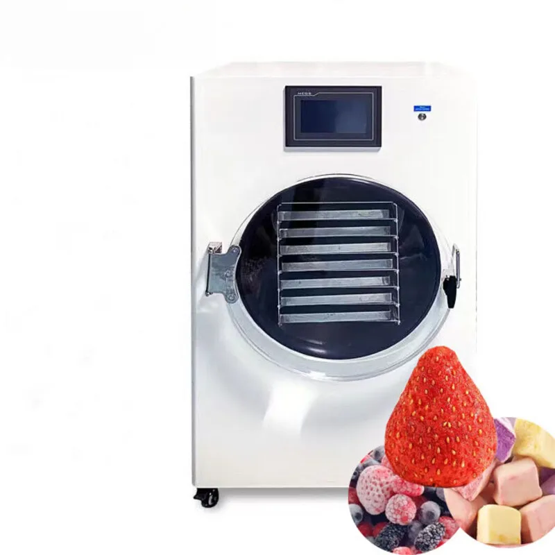 Automatic Commercial Freeze Dryer For Food Processing And Milk/candy/meat/fruit Drying