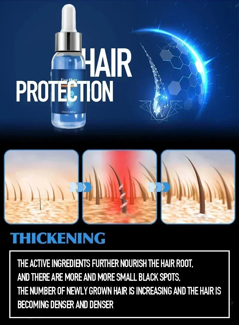 Hair treatment serum for Men Women Ginger Natural care Hair Oil Scalp Serum Treatment Products