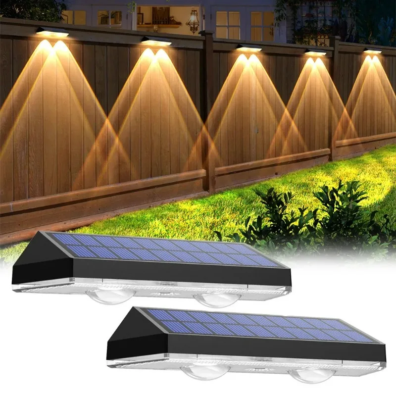 

Solar Lamp Path Deck Wall Stair Light Garden LED Lights Waterproof Outdoor Lighting Courtyard Step Fence Landscape Lights