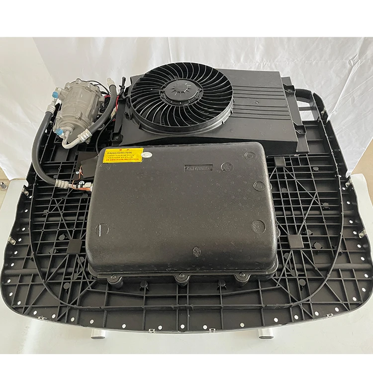 مكيف هواء سيارة كهربائي الكل في واحد تبريد الشاحنة 12 فولت 24 فولت لسيارة فان شاحنة وقوف السيارات النائم #5