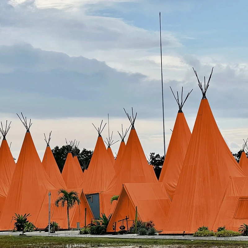 Outdoor Hotel Tent Indian Moroccan Style Wild Luxury One Room One Room Homestay Camp Word Tower Tent