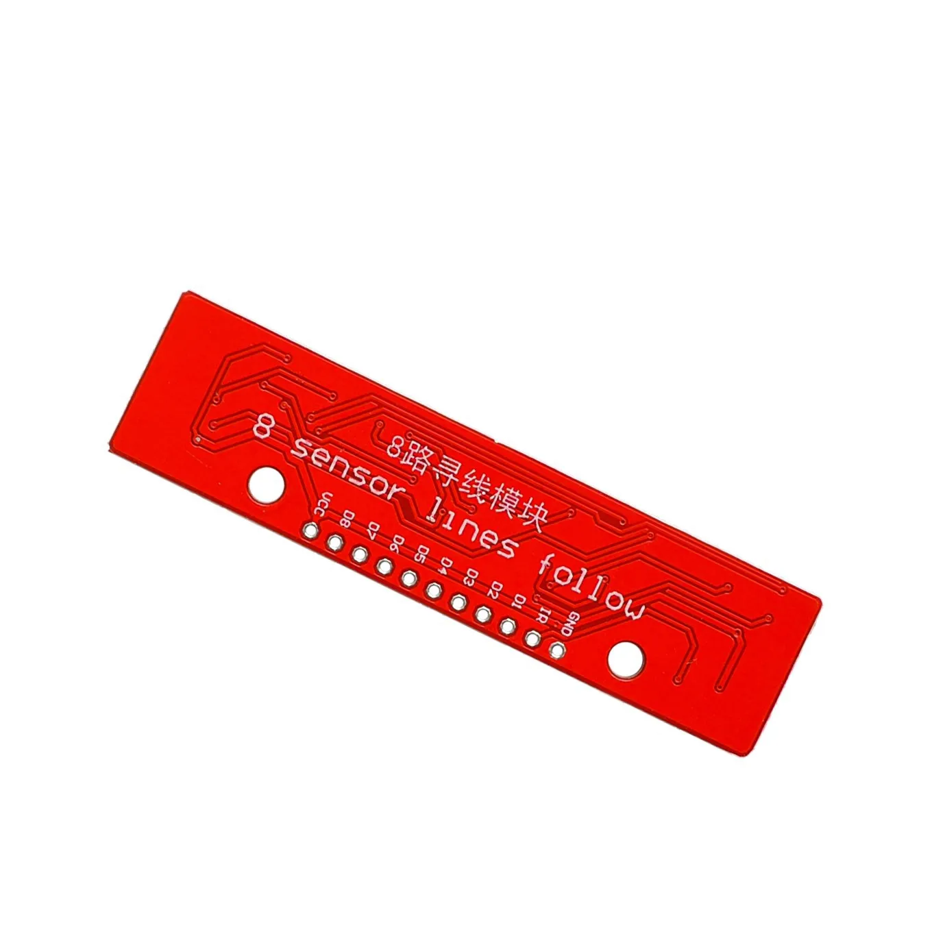 Picture 3: 8 Channel IR Infrared Tracking Sensor Module Barrier Line Track Sensor Module Detection Board DIY for Arduino Smart Car Robot