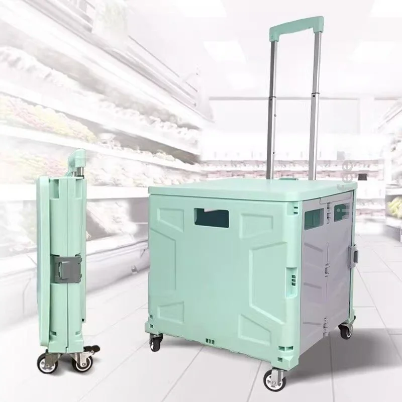 portable-folding-shopping-cart-small-pulling-cart-home-use-stool-stall-for-traveling-and-buying-vegetables-retractable-handle