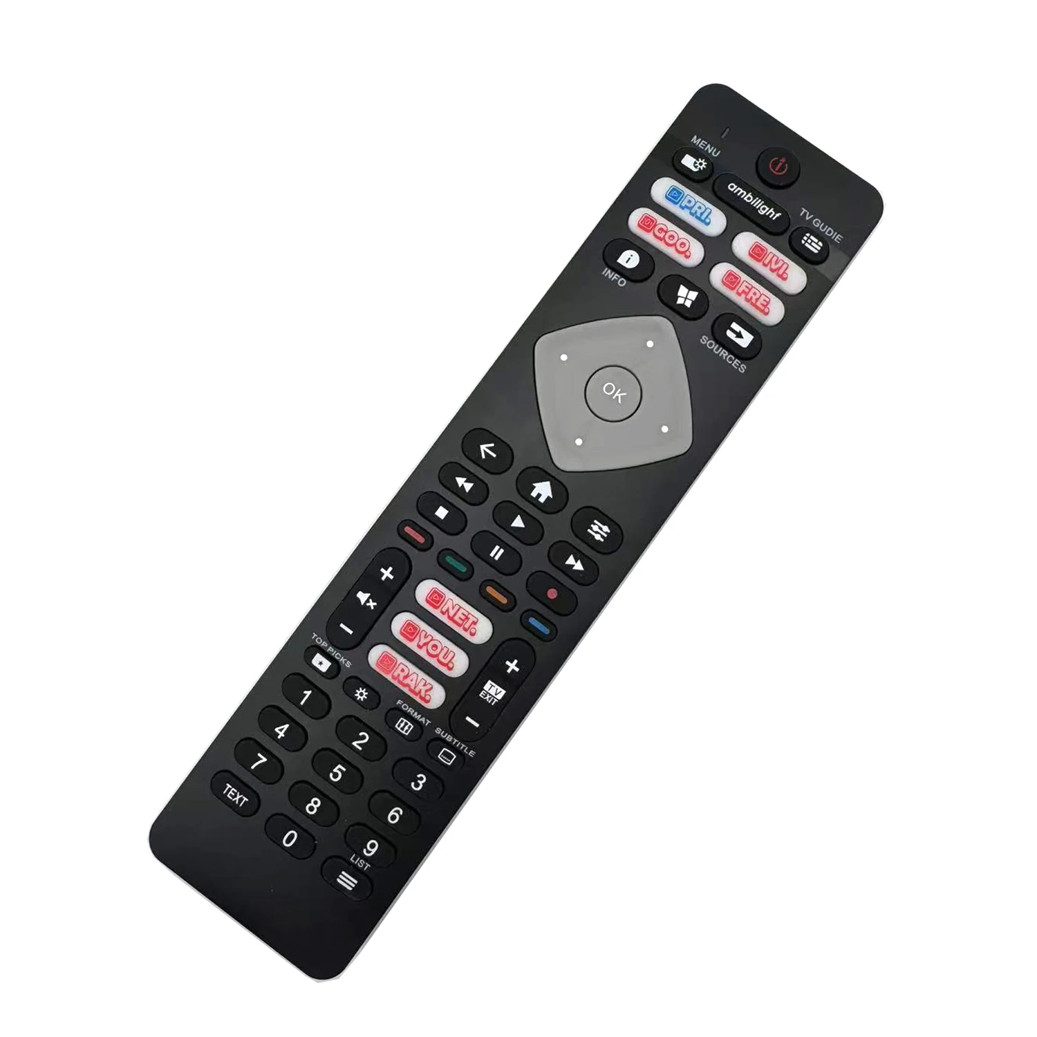 Replacement Remote Control Universal for Philips 2019-2021 4K Ultra UHD HDR LED Smart TVs