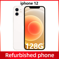Refurbished phone APPLE iPhone 12 128go unlock smartphone inches screen OLED A14 Bionic chip double 12mp