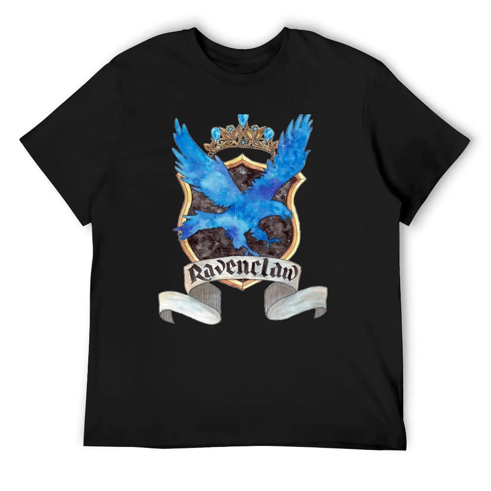 Eagle Galaxy Raven Crest T-Shirt Aesthetic clothing blanks graphics summer tops oversized t shirts for men