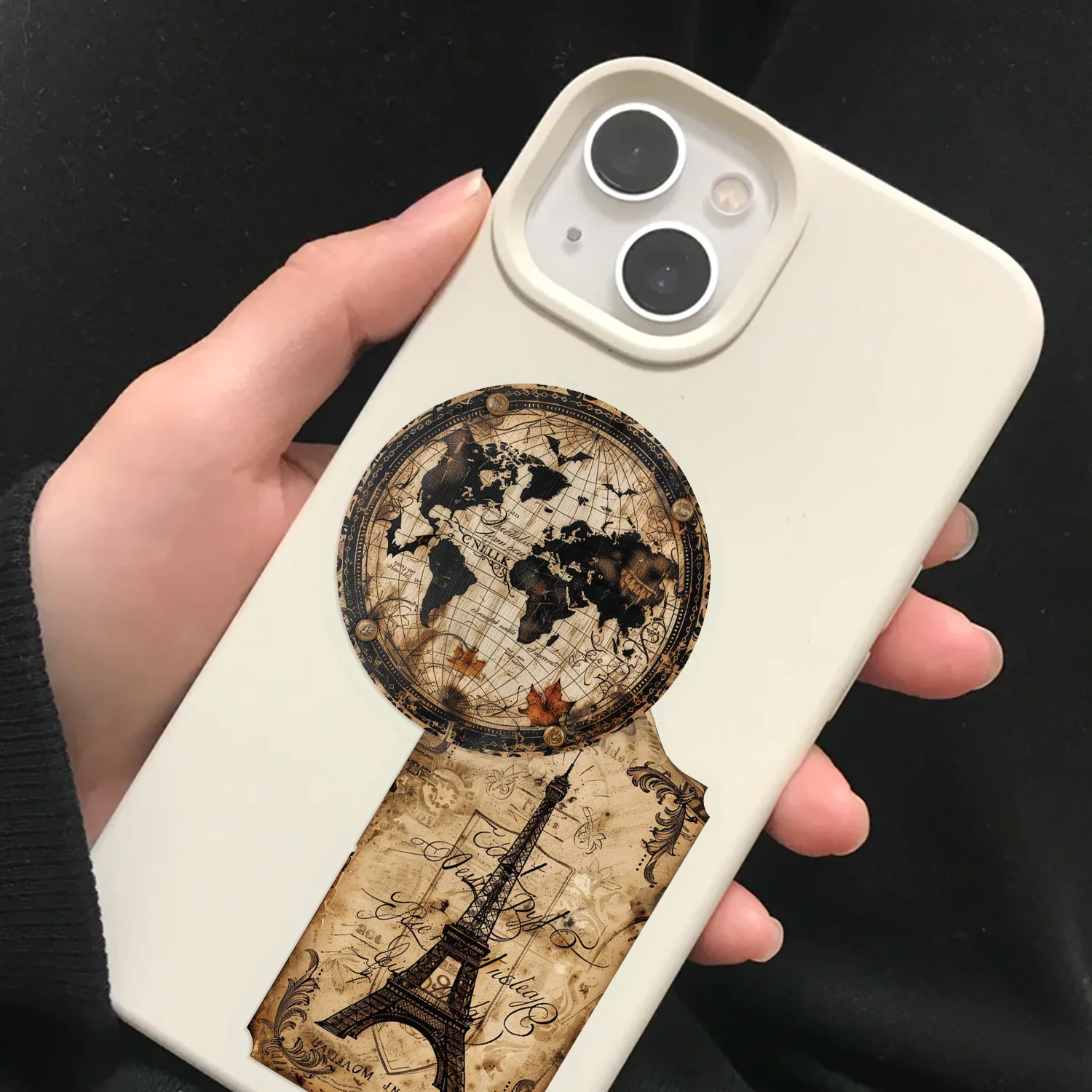 10/30/50 قطعة تسميات خمر مرسومة باليد الإبداعية PET الكتابة على الجدران ملصقات للهاتف زجاجة سجل القصاصات حقيبة السفر DIY بها بنفسك الهدايا الجمالية