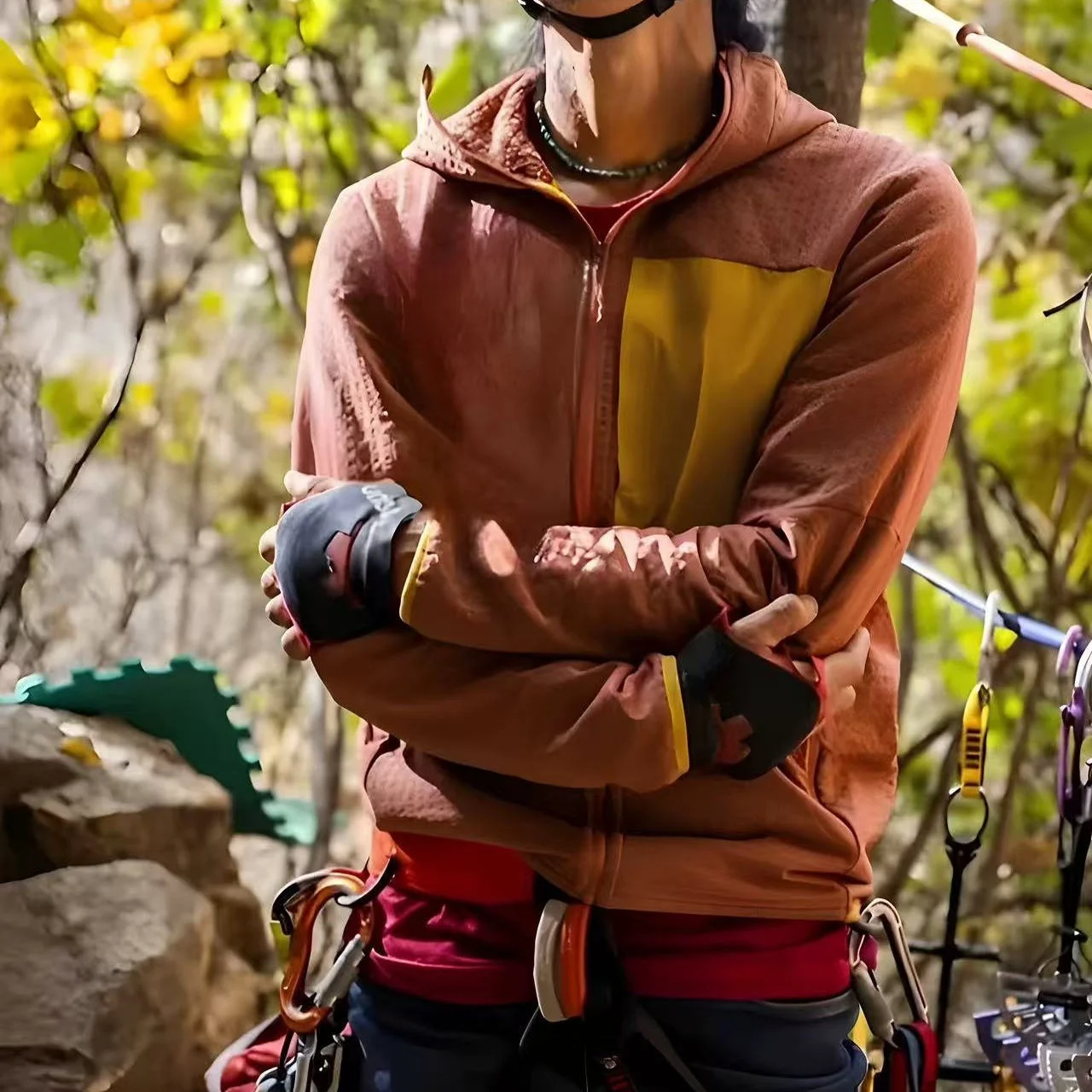 

Высококачественная уличная клетчатая теплая толстовка с капюшоном Fce Color Blo, повседневная толстовка с капюшоном Jaet, молодежная дышащая длинная све, застежка-молния