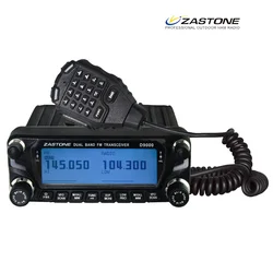 Zastone ZT D9000 Mobile Radio 512 CH 50W LCD Screen VHF UHF Dispaly Vehicle Car Intercom AM FM Air Band Receiver Relay Station