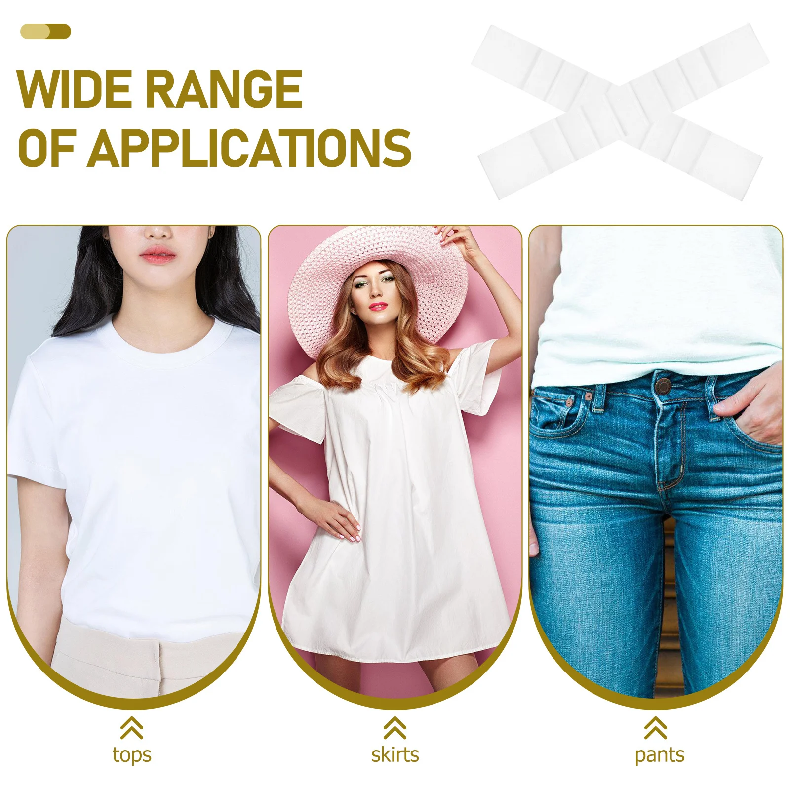 

50Pcs Non Slipping Hanger Strips Silicone Grips for Clothes Hangers Easy to Install Home Hanger Strips Hangers Non Slip Parts