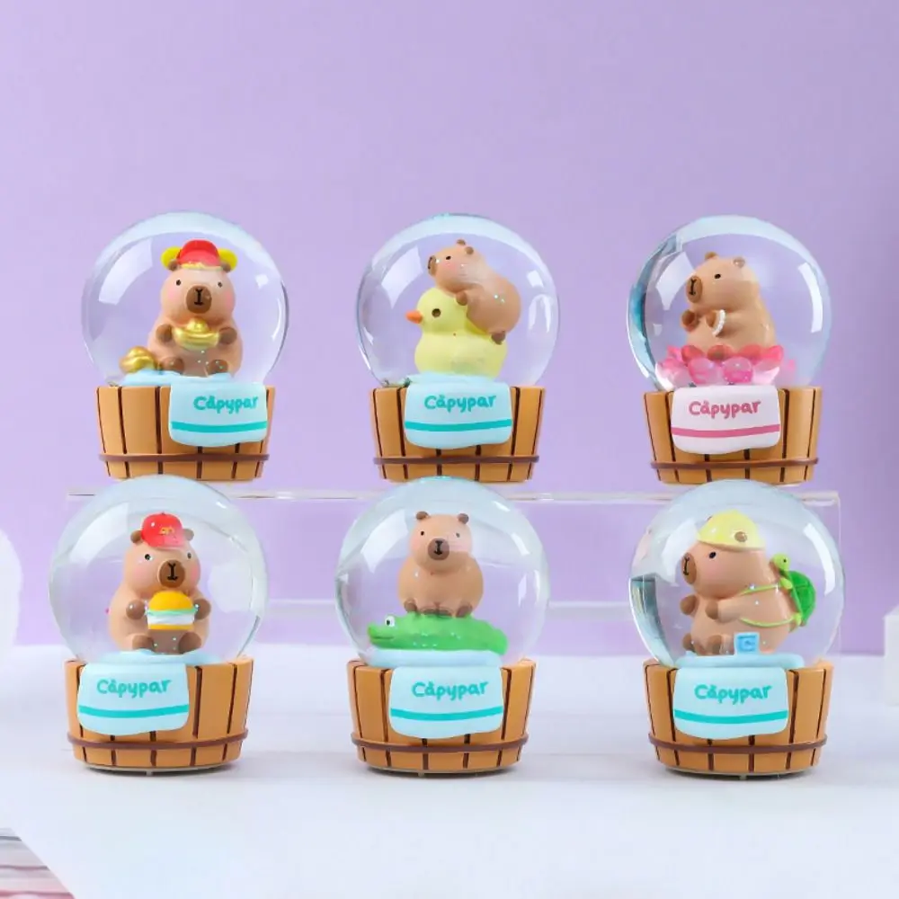 New Home Decoration Capybara Blind Box Trendy Play Cute Surprise Box Mini Capibara Desktop Crafts Mystery Toys