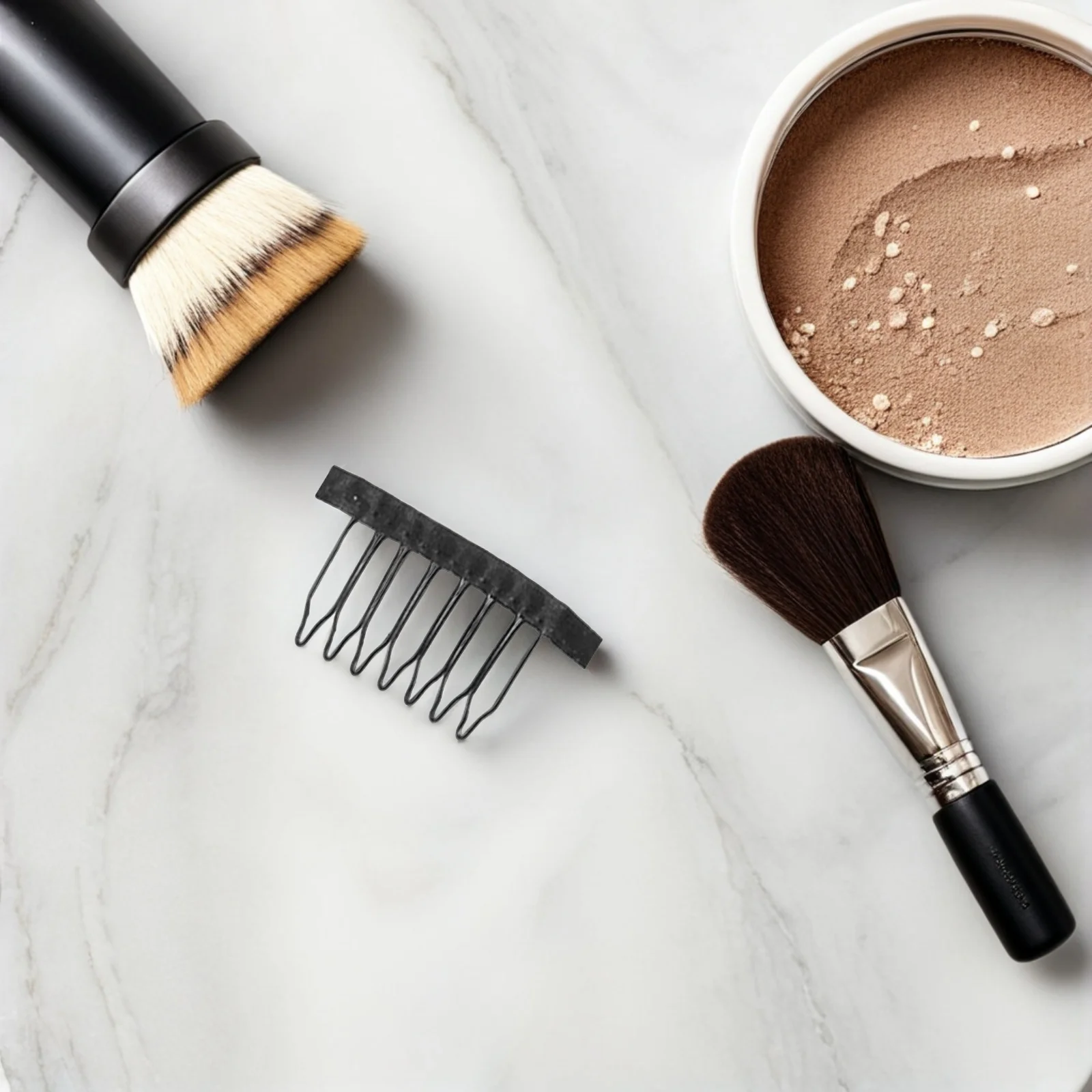 

10pcs 7 Teeth Net Steel Tooth Hair For Lace Wigs Salon Use Sew-On Fastener Comb Net Comb Clip Steel Tooth Clip