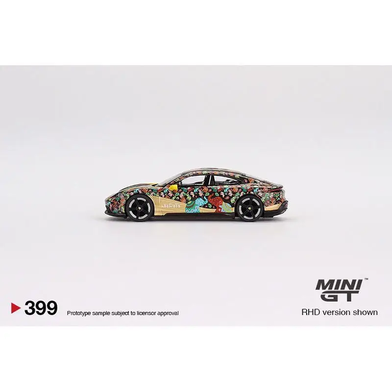 

MINIGT Thailand Limited No. 399 1:64 Porsche Taycan Turbo S Car Model