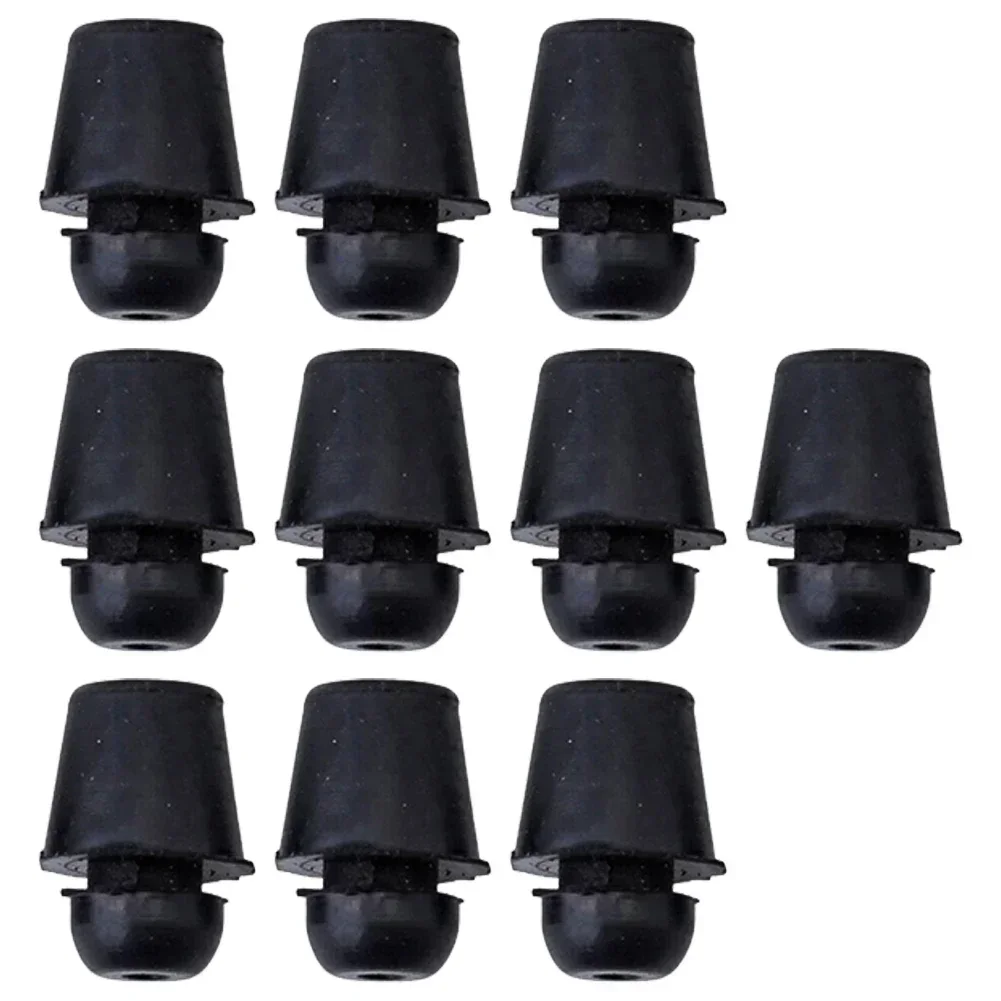 10PCS 0.7*0.4inches Universal Rubber Car Door Damper For Hyundai K3 K4 For Elantra For Accent For Tucson Black Accessories