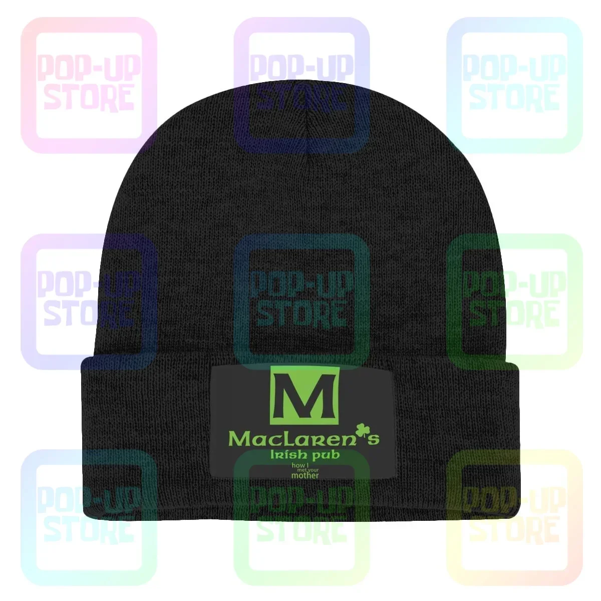 Maclaren Pub Maclarens Himym Knitted Beanie Hat Beanies Cap Rare Hip Hop Best Quality