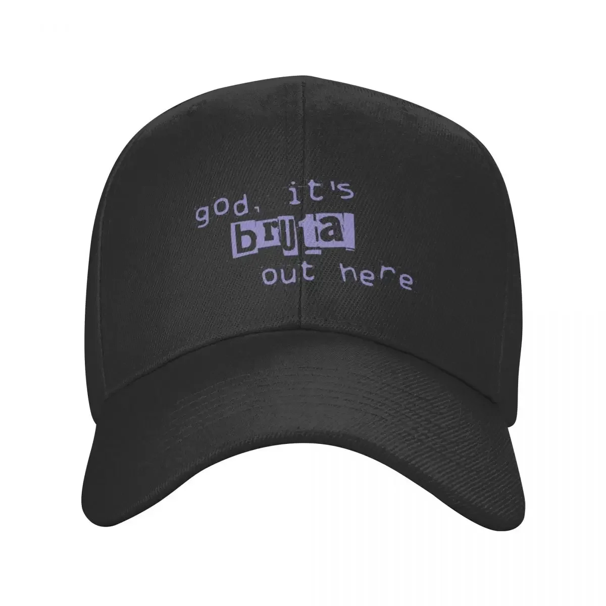 god, it's brutal out here Baseball Cap Military Cap Man Anime Hat tea Hat Designer Hat Women's Hats For The Sun Men's