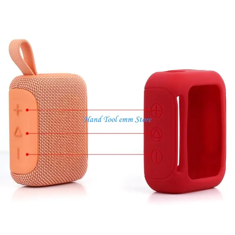 

H37F Slimmer Fit Silicone Case Protector for Go5 Bluetooth-Compatible Speaker