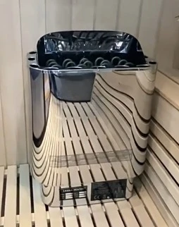 

Wall-Mounted Stainless Steel Home Sauna Heater - External Control Sauna Heating Furnace for Household Use