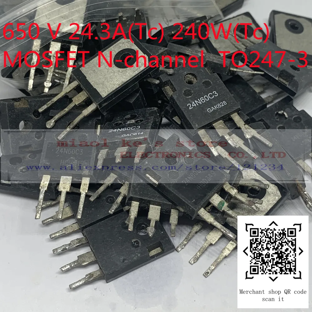 [1pcs]Original: IRFP260N IRFP460 20N60C3 24N60C3 35N60C3 K75T60 K75EES5 SPW20N60C3 SPW24N60C3 SPW35N60C3 IRFP460PBF IRFP260NPBF