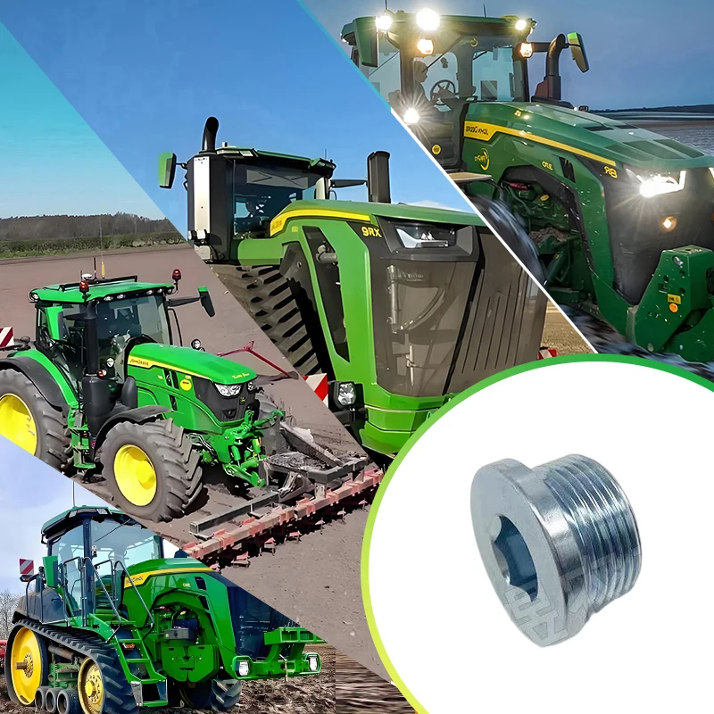 NEW 904/1054/1204/1354/5-Series Hub Large Oil Drain Plug L169940 for D/ee/re Tractor Parts