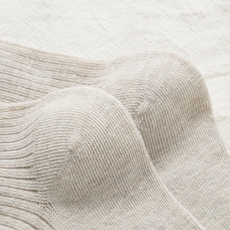 3PCS Fashoin 가짜 두 조각면 양말 여성 솔리드 컬러 중간 길이 양말 새로운 스타일 통기성 간단한 봄 여름 양말