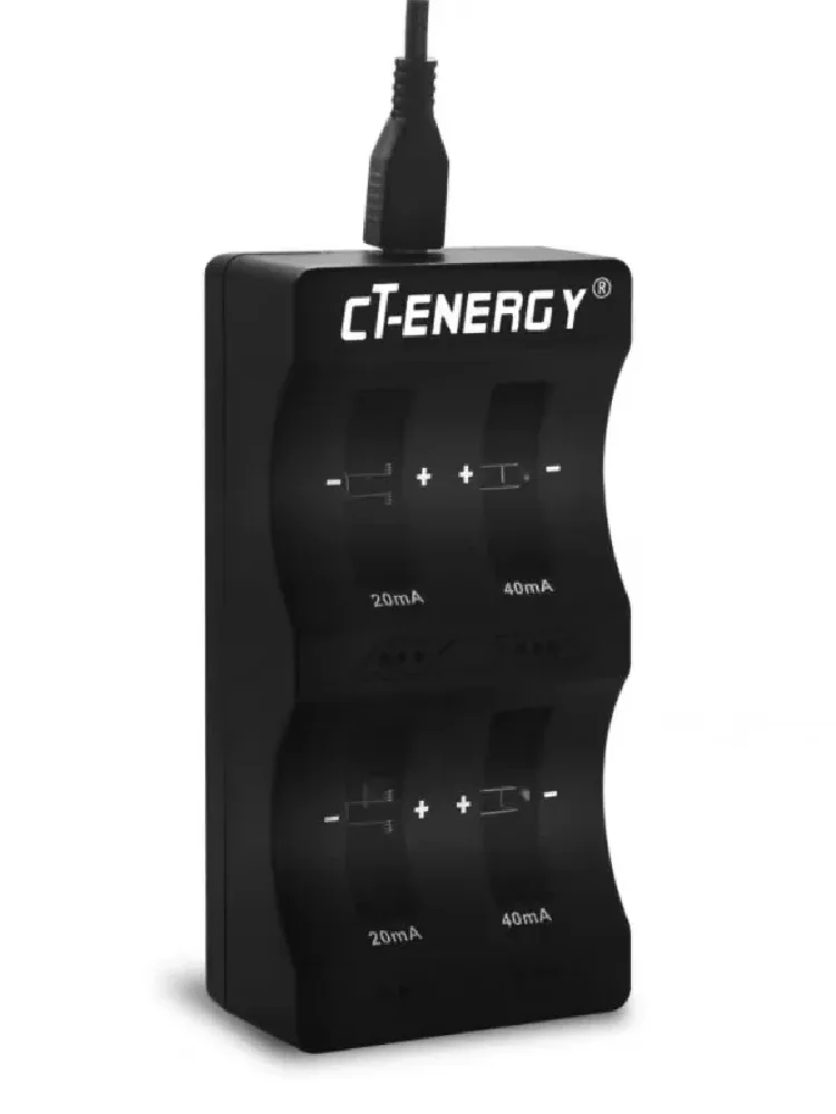 Ładowarka przyciskowa, akumulatorowa, LIR2032, LIR2025, LIR2016, LIR2430, LIR2477, LIR2450, ML2032... Bateria guzikowa