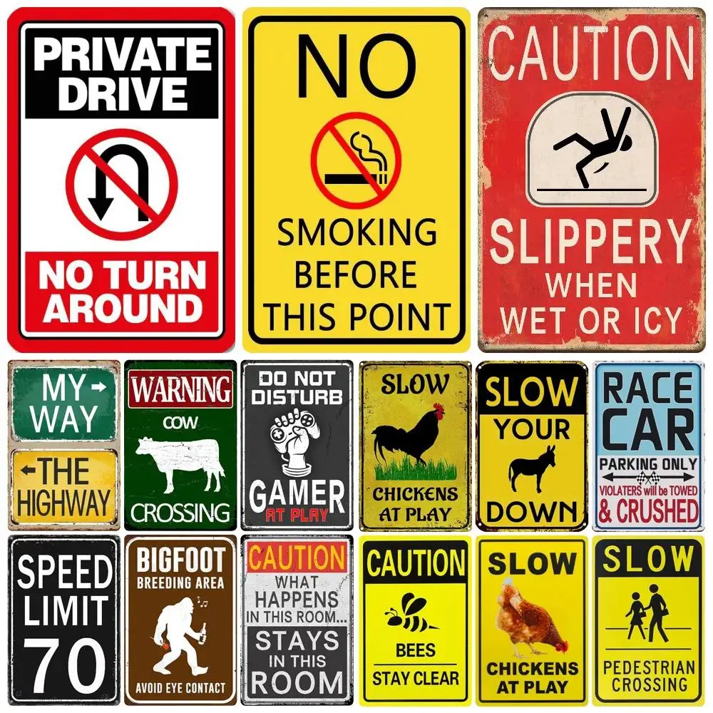 Vintage No Parking …