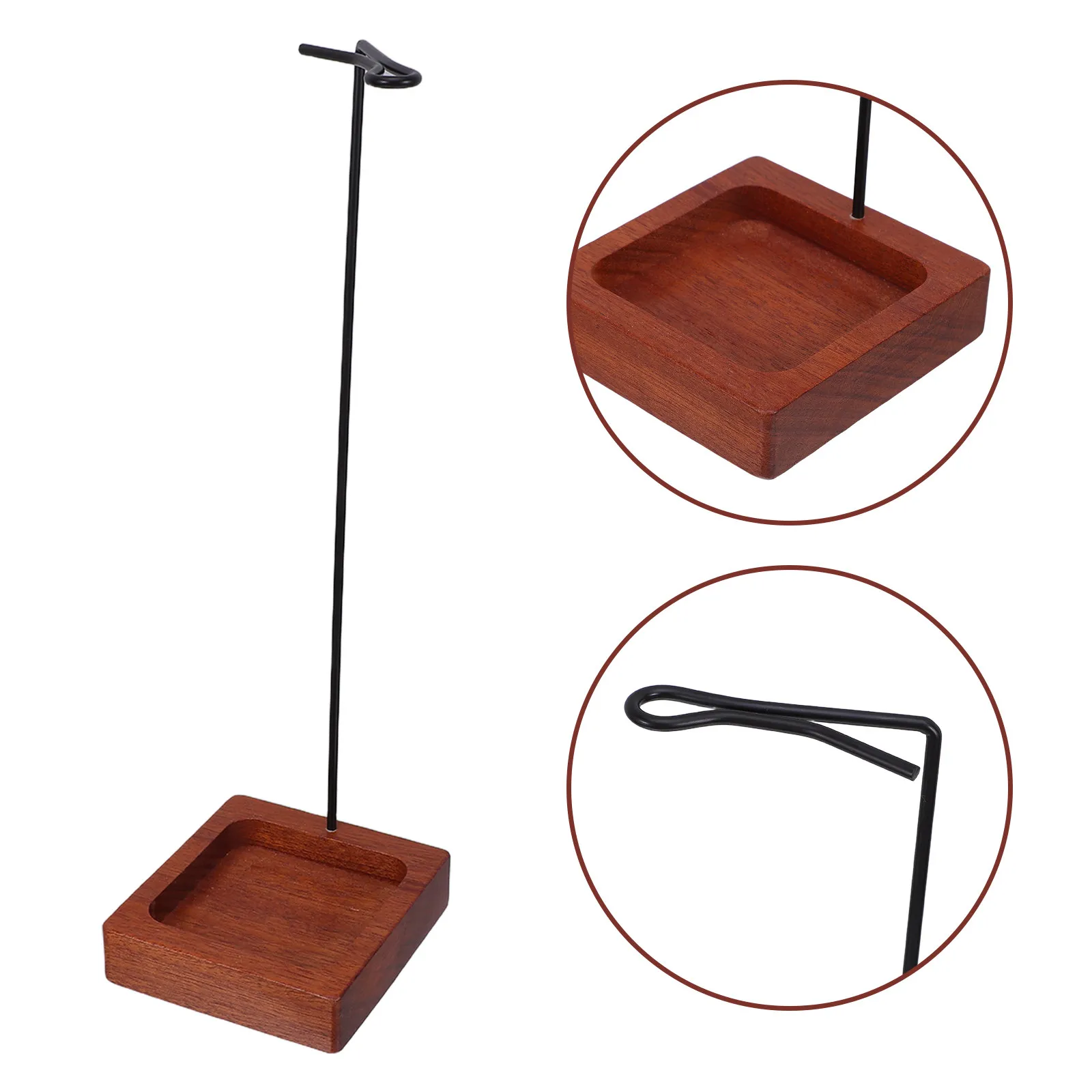 2Pcs Upside Down Incense Holder Metal Burner Ornament Reverse Stick Holder for Yoga Meditation Home Decor Ash Catcher