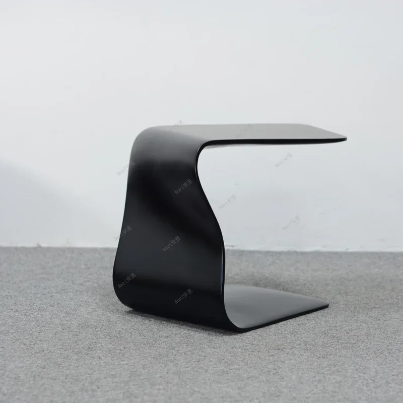 

Nordic designer irregular coffee table creative small sofa special-shaped side bedroom side bedside corner