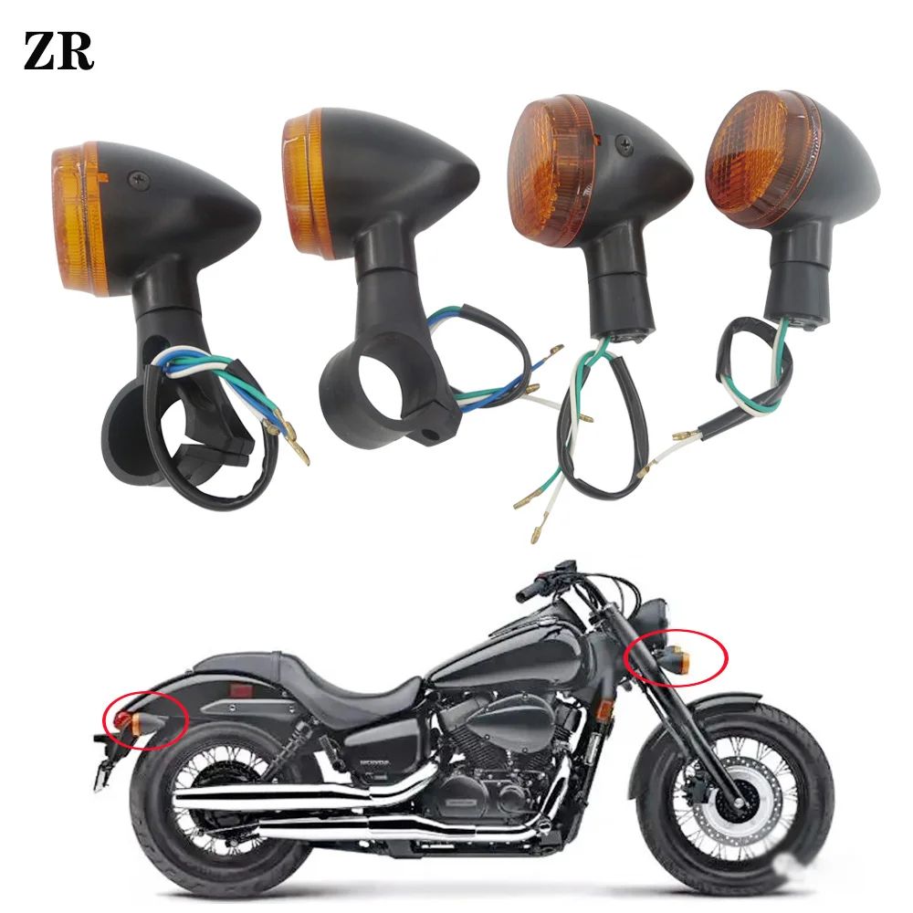 การรีวิวและแนะนำไฟเลี้ยวหน้าสำหรับรถมอเตอร์ไซค์ Honda Shadow 400 750 VTX GL 1300 VTX1800