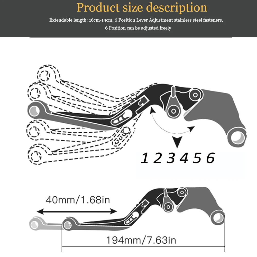 Folding Adjustable Handle Handlebar Brake Clutch Levers Motorcycle Accessories For BMW F650CS F 650 CS 650CS SCARVER 2003-2004