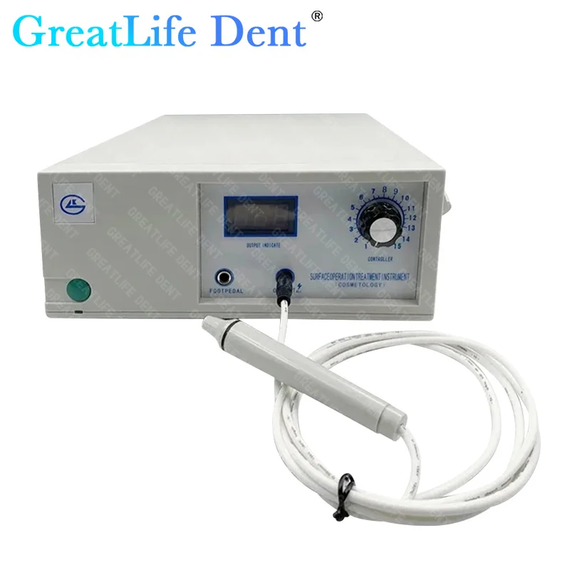 

GreatLife Dent Высокочастотный электрокаутерный светотерапия LK-3 Электрический нож Стоматологический электрический ионный хирургический аппарат