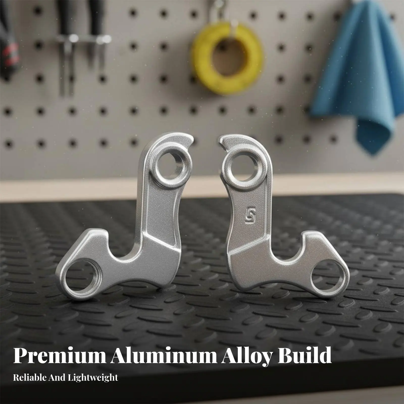 

Rear Derailleur Hanger High-Strength Aluminum Alloy Cycle Gear Mech Hanger Cycle Tail Hook Sacrificial Design Bike Tail Hook