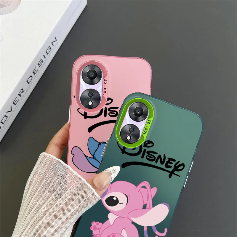 Disney Stitch Cute For OPPO Realme 5 8 10 11 i Pro C 2 15 20 21 31 33 35 53 55 9i Colorful Phone Case Soft Funda Silicone Cover