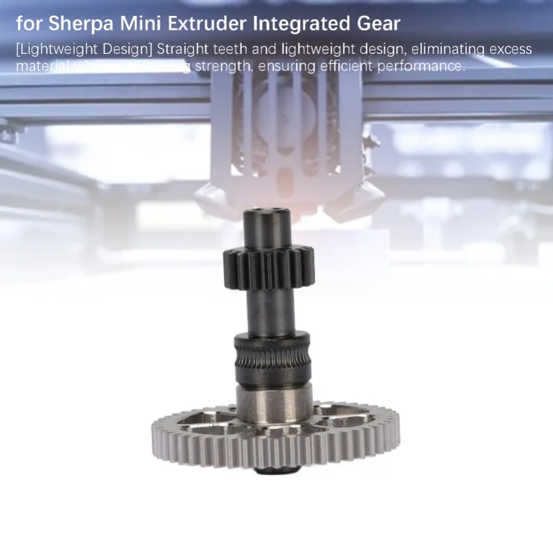 For Sherpa Mini Extruder Integrated Gear Stainless Steel Nano Coated Double Ball Bearing Extruder Gear Kit