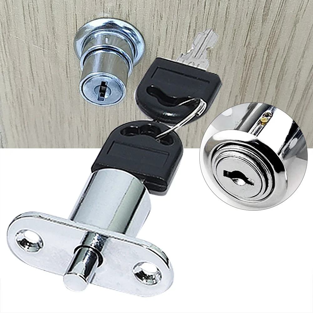 10Pack Sliding Glass Door Lock With Key Showcase Security Slide Case, Proof Safety Cabinet Glass Doors Lock