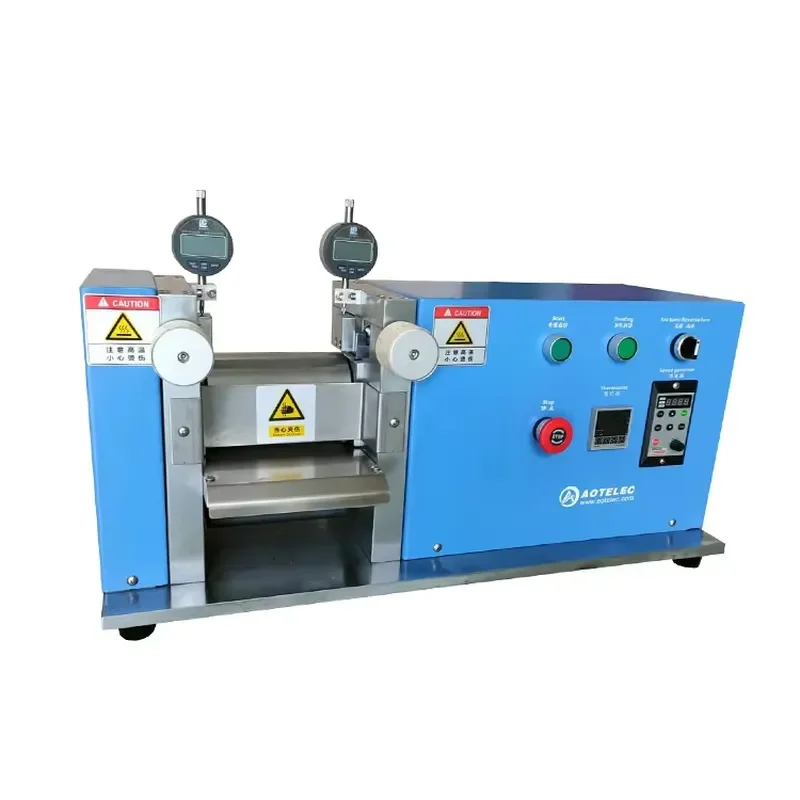 i AOT High-Precision Lithium Battery Electrode Roller Press Machine for Efficient Density Enhancement
