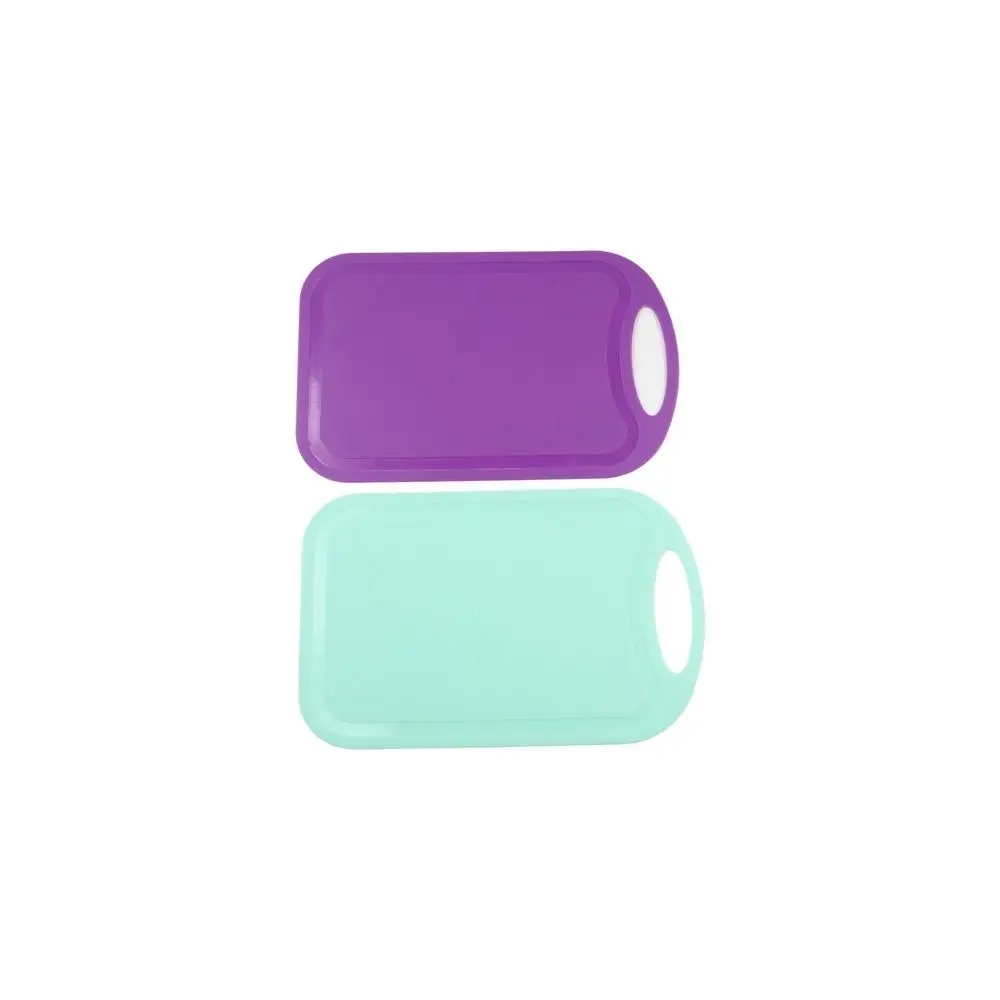 

Rectangle Nonslip Plastic Cutting Board with Groove Handle Chopping Board Hangable Frosted Texture Chopping Block Meat Fruit