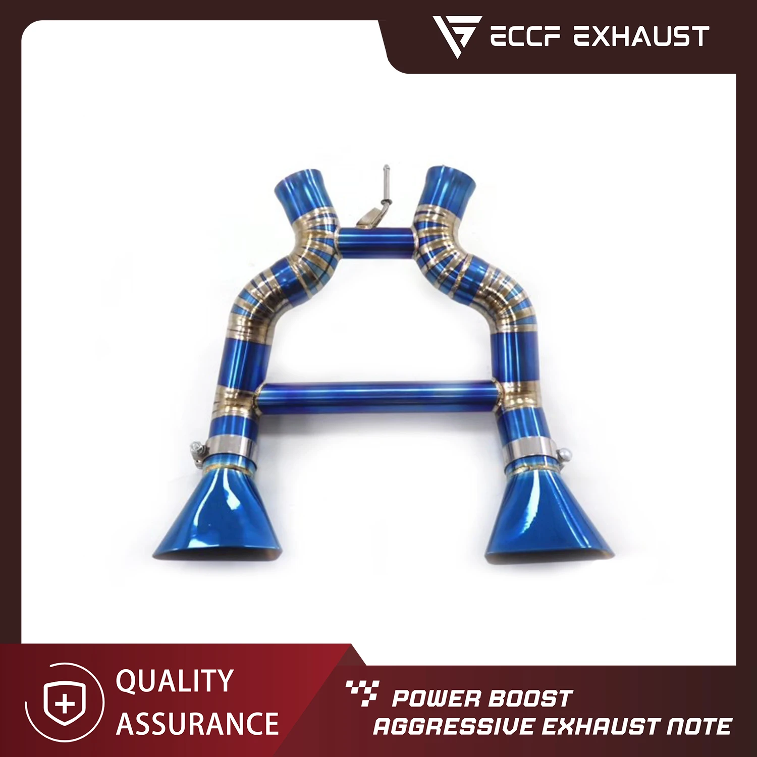 

Sporty Exhaust Sound ECCF Titanium Valved Catback Exhaust For McLaren 650S Performance Upgrade Easy Installation