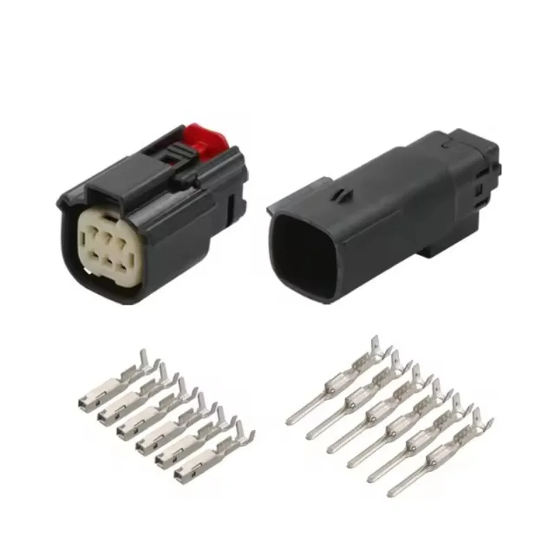 

1pcs 6-Pin Male or Female Auto Waterproof Connectors Bumper Light Fog Light Plug for Ford Buick Chevrolet 33472-0606 33482-0601