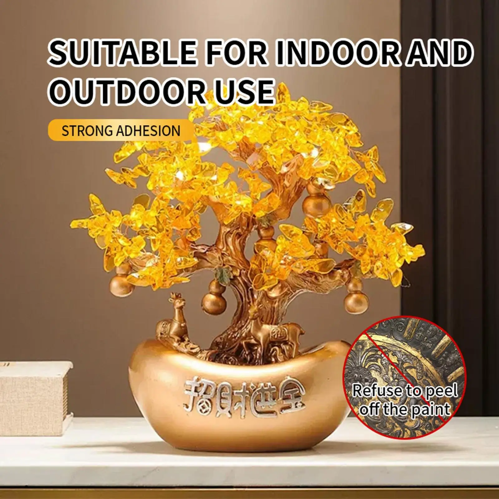 طلاء ذهبي سائل 300 جرام، طلاء ذهبي سريع الجفاف، جص معدني سائل ولوحة خشبية، سهل التطبيق، لوازم الحرف الفنية #2