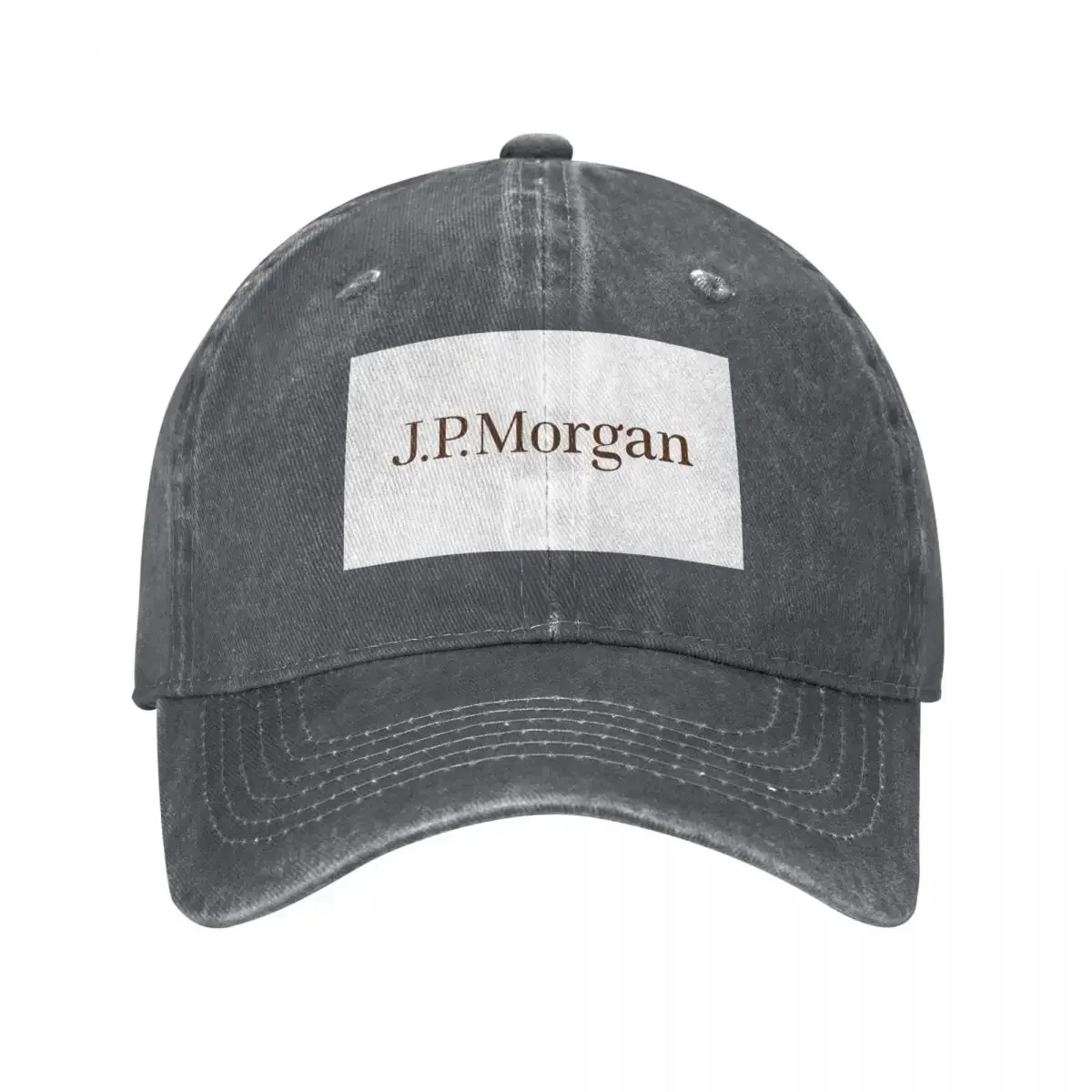 

jp morgan logo Baseball Cap black tea Hat Luxury Hat Golf Wear Elegant Women's Hats Men's