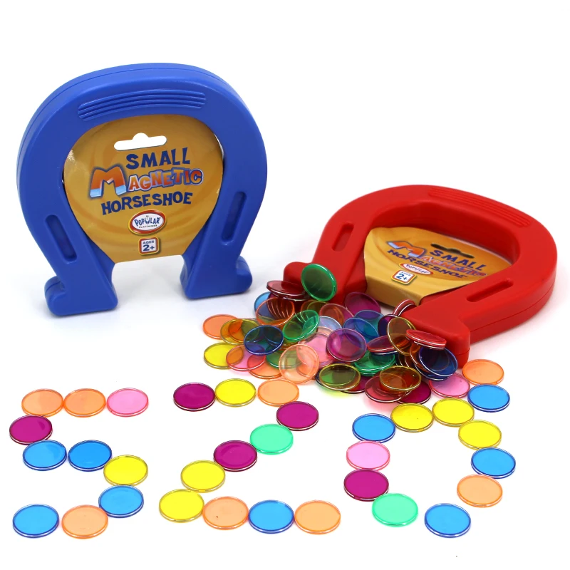 Baguettes magnétiques Montessori et jetons de Bingo, jeux de comptage et de tri des couleurs, outils pédagogiques, jouets éducatifs pour enfants