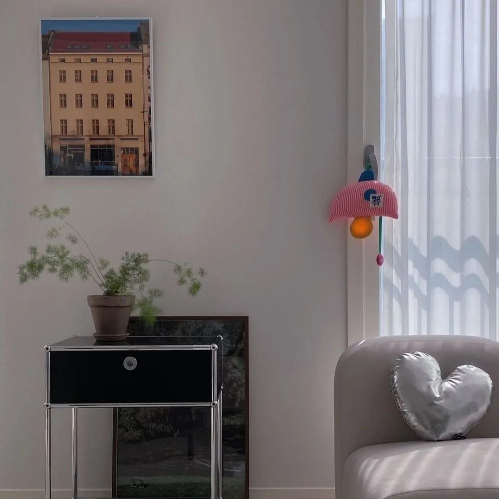 Led 充電キノコナイトライト目の保護充電式キノコ雰囲気ライト漫画ベッドサイドランプ子供部屋