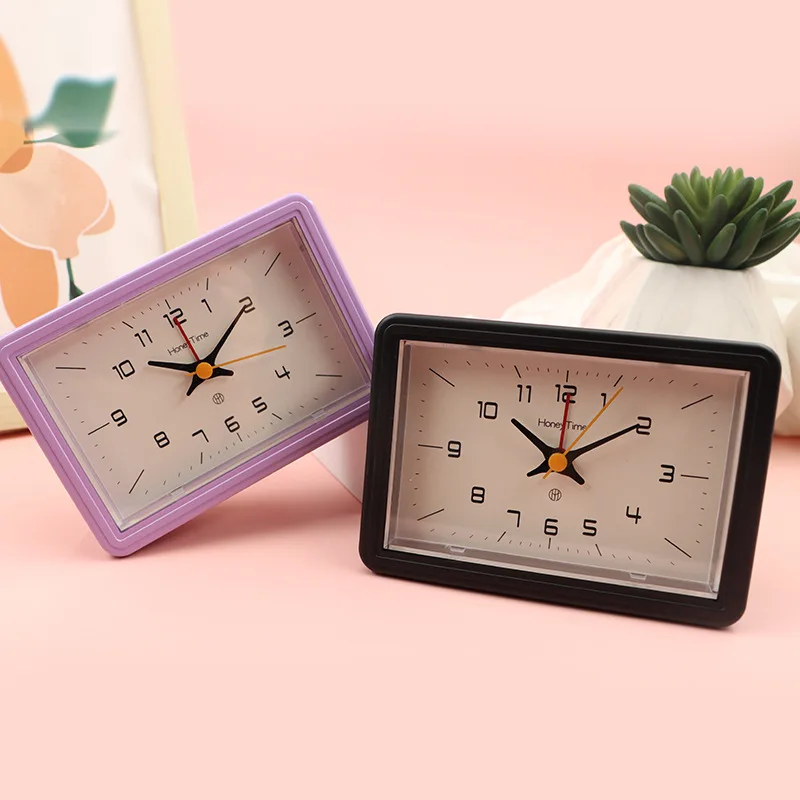 

Bedroom, bedside table top clock, silent home table top clock, seat clock, living room, student desk clock