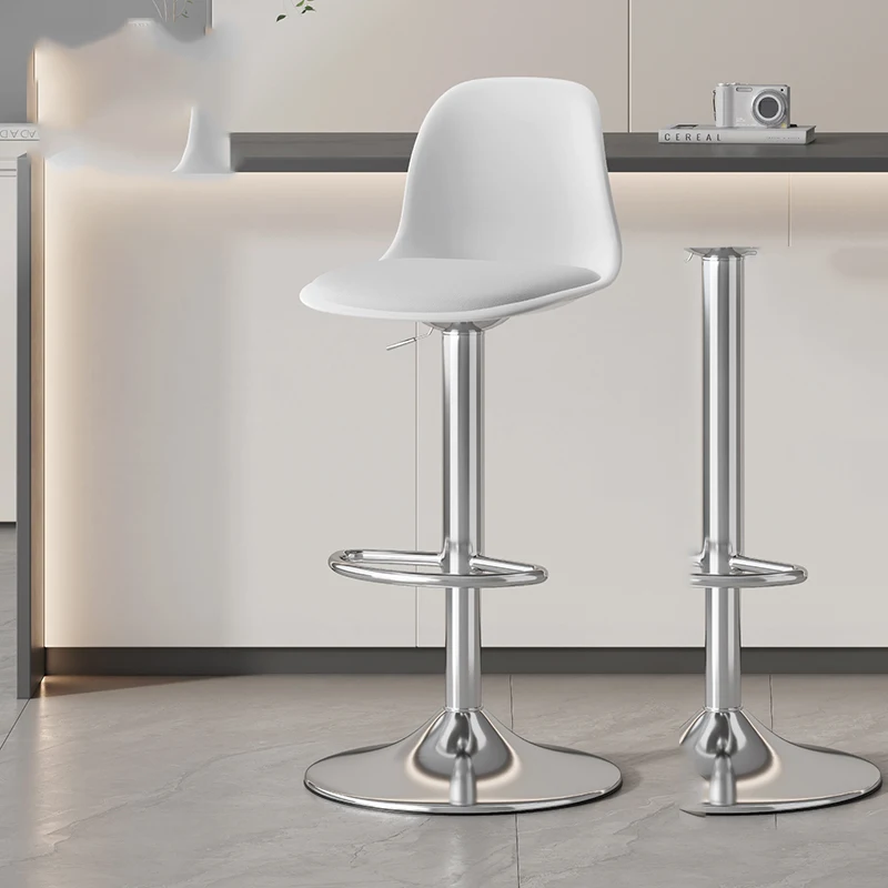 كراسي بار دوارة معدنية مكاتب استقبال مكتبية قابلة للتعديل مقاعد للبار حديثة الحد الأدنى مريحة Banqueta أثاث فريد من نوعه