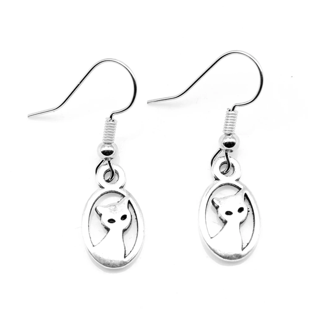 1 Pair 10x16mm Kitten Earrings 2023 Trend New Pregnancy Gift