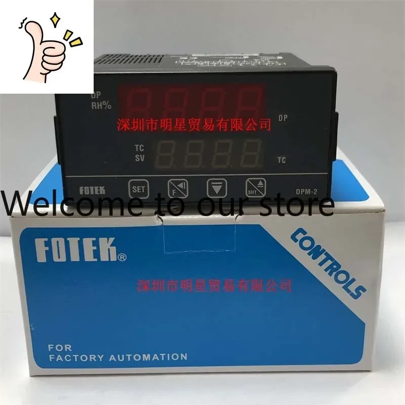 Taiwan Yangming FOTEK Dew Point Meter DPM-2 Temperature And Humidity Meter Original Genuine Spot, Fake One Penalty Ten