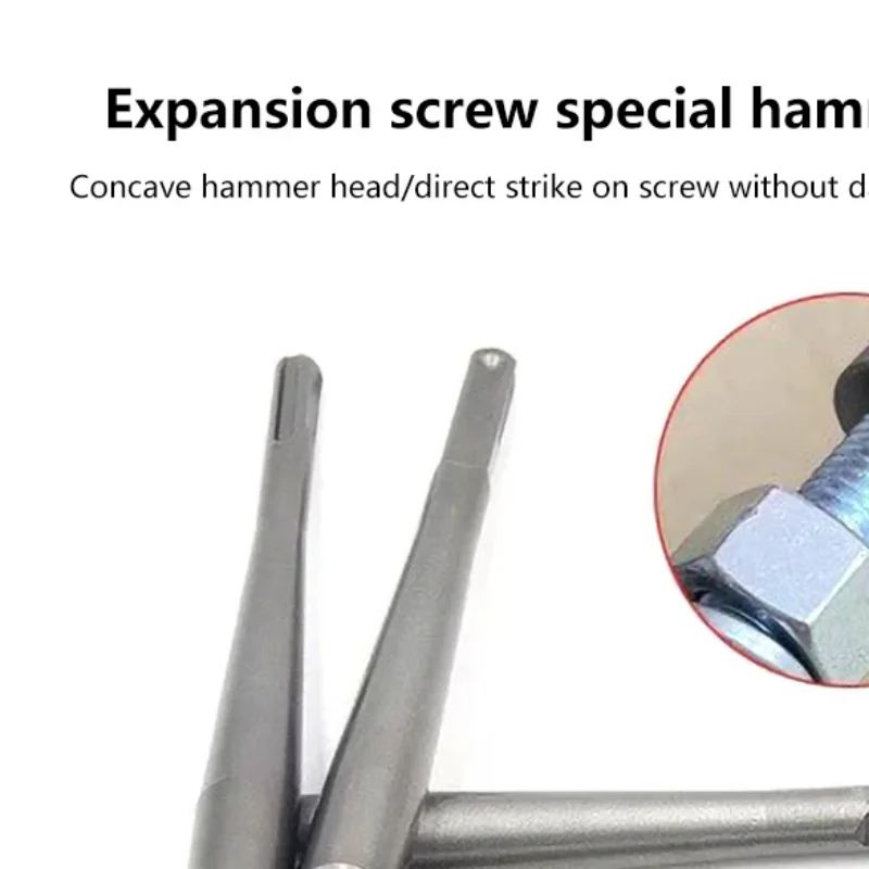Alloy Steel Expansion Bolt Strike Punch Installation Electric Hammer Head Round SDS Shank For Light/heavy Electric Hammers